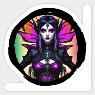 Goth Faerie Sticker